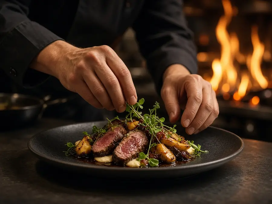 Atendimento em Moleska Gastrobar